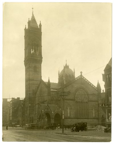 Iglesia Vieja del Sur, Boston, EE.UU., c.1902-10 de Jessie Tarbox Beals