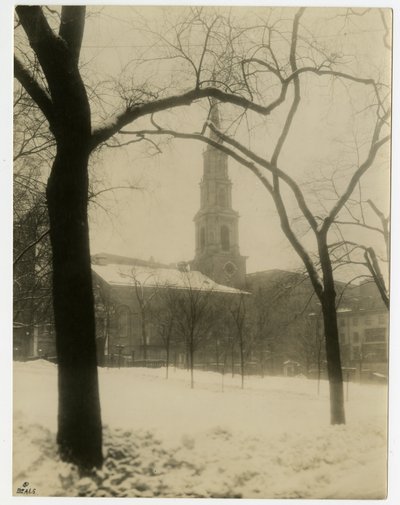 Iglesia de Park Street, Boston, EE.UU., c.1902-10 de Jessie Tarbox Beals