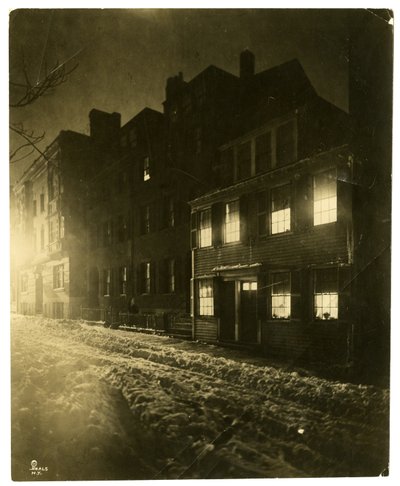 Calle Pinckney, Boston, Mass, EE.UU., c.1902-10 de Jessie Tarbox Beals