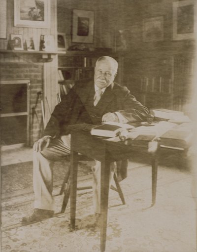 Retrato de William Dean Howells (1837-1920) 1918-20 de Jessie Tarbox Beals