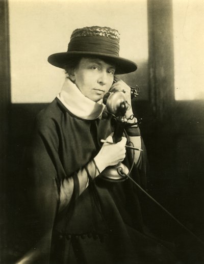 Rachel Crothers dramaturga, c.1905-18 de Jessie Tarbox Beals