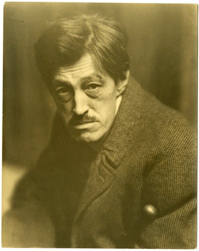 Sadakichi Hartman - artista y crítico de arte germano-japonés, 1919 de Jessie Tarbox Beals
