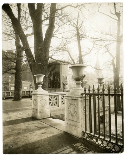 Memorial de Shaw, Boston, EE.UU., c.1902-10 de Jessie Tarbox Beals