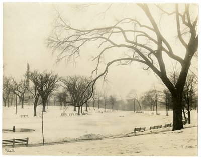 El Common, Boston, EE.UU., c.1902-10 de Jessie Tarbox Beals