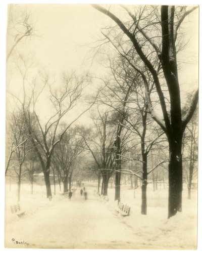 El Common, Boston, EE.UU., c.1902-10 de Jessie Tarbox Beals