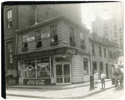 El Ático - anteriormente el Ático de Bruno - del cual Lafayette salió (!), Greenwich Village, Nueva York, EE.UU., c.1917-18 de Jessie Tarbox Beals