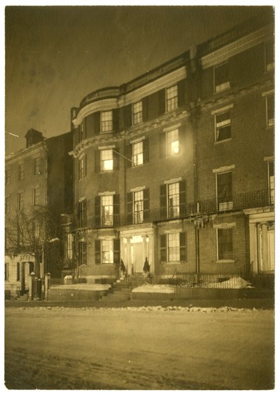 Club de la Ciudad de la Mujer, Boston y Somerset Club, Boston, EE.UU., c.1902-10 de Jessie Tarbox Beals