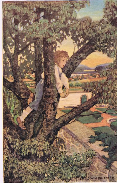 Un niño en un árbol, de "A Child