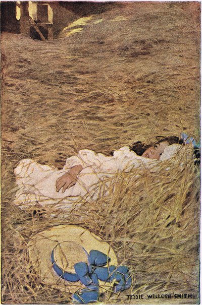 Una niña en un pajar, de "A Child