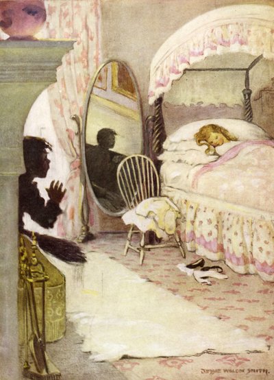 Ilustración para The Water Babies de Charles Kingsley (litografía en color) de Jessie Willcox Smith