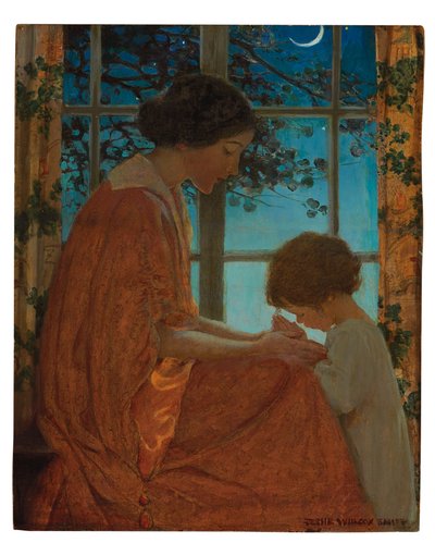Esta sencilla fe ha hecho grande a Estados Unidos de Jessie Willcox Smith