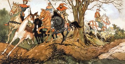 Bebés en el bosque de Jesus Blasco