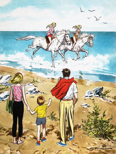 Montar a caballo en las olas de Jesus Blasco