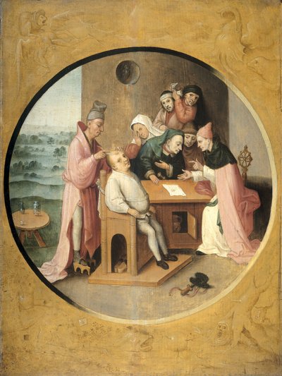 Remover las rocas de la cabeza de Jheronimus Bosch (manner of)