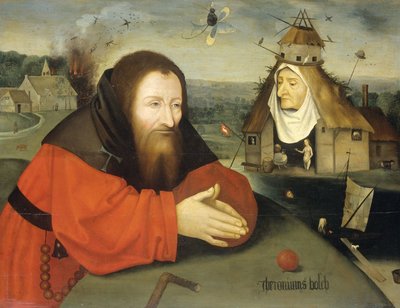 La tentación de San Antonio de Jheronimus Bosch (manner of)