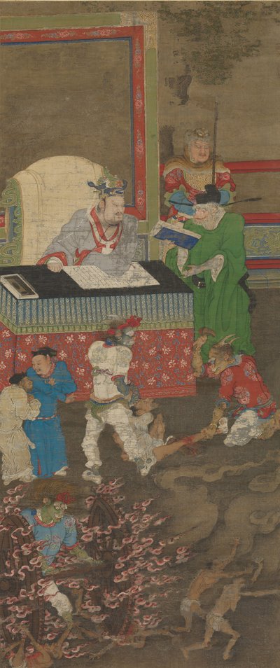 Diez reyes del infierno, antes de 1195 de Jin Chushi