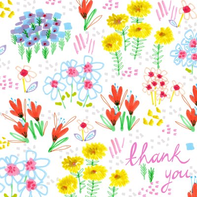 Jardín floral - Gracias de Jo Chambers