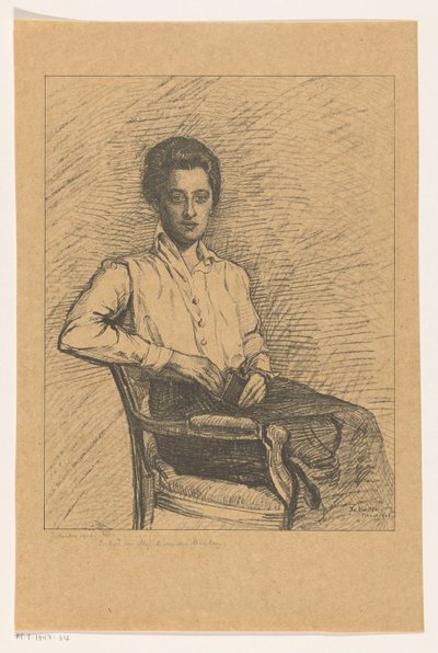 Retrato de B. van der Meulen de Jo Koster