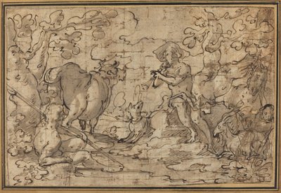 Mercurio y Argos de Joachim Anthonisz Wtewael