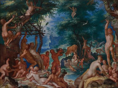 La Edad de Oro, 1605 de Joachim Anthonisz Wtewael