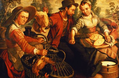 En el mercado de Joachim Beuckelaer