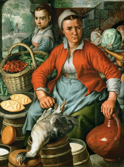 Mujer del mercado de Joachim Beuckelaer