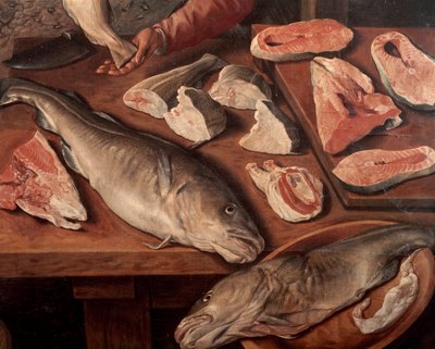 Mercado de pescado de Joachim Beuckelaer