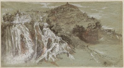 Las cascadas en Tivoli de Joachim Franz Beich