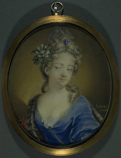 Retrato de la condesa Märta Creutz, nacida Banér de Joachim Henne