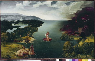 Paisaje con Caronte cruzando el Estigia de Joachim Patinir