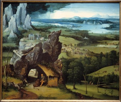 Paisaje con San Jerónimo de Joachim Patinir
