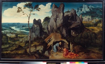 San Jerónimo en el desierto de Joachim Patinir