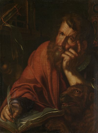 El evangelista San Marcos de Joachim Wtewael or Utewael