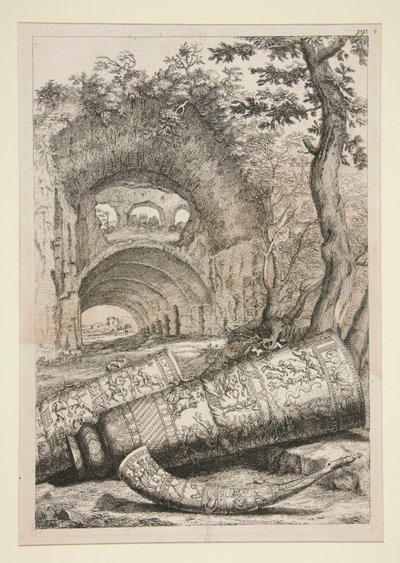 Un cuerno y dos altas de Joachim von Sandrart