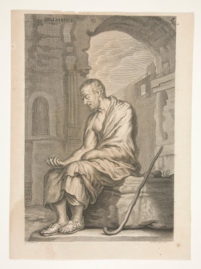 Belisario, de Esculturas antiguas admiradas de Joachim von Sandrart