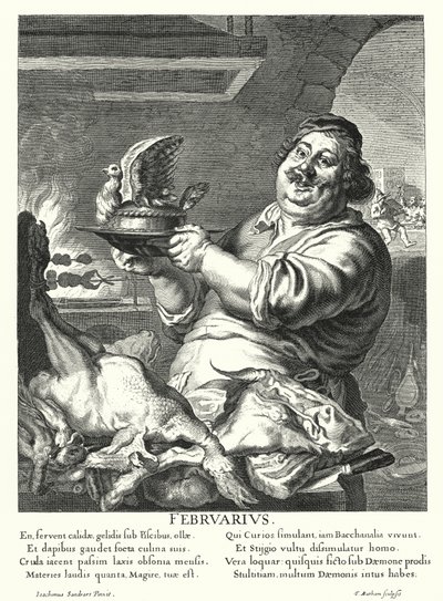 Febrero de Joachim von Sandrart