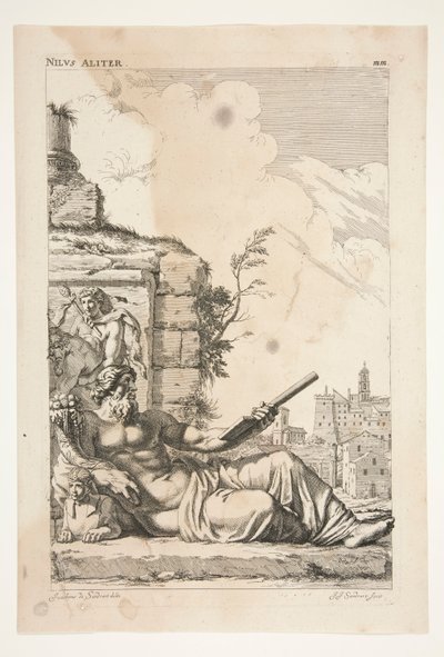 NILO DE OTRO MODO, de Esculturas de los Viejos Admirados de Joachim von Sandrart