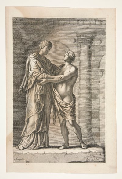 Papirius, de esculturas antiguas admiradas de Joachim von Sandrart