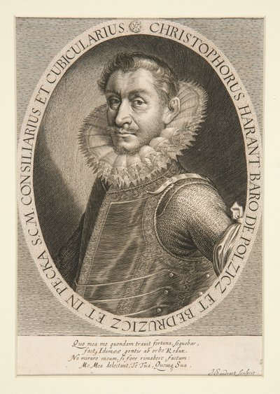 Retrato de Christophorus Harant de Joachim von Sandrart