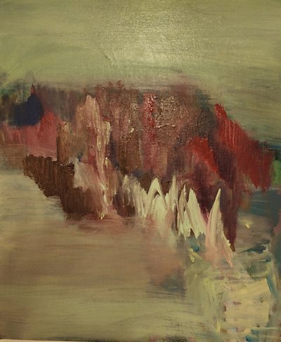 Paisaje montañoso abstracto de Joackim Schou Dahle