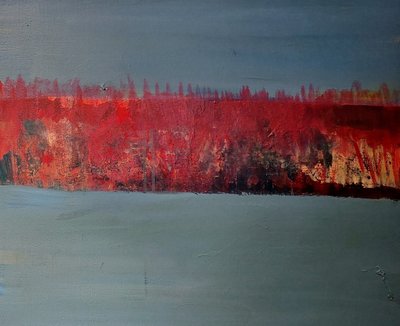 Horizonte abstracto y ardiente de Joackim Schou Dahle