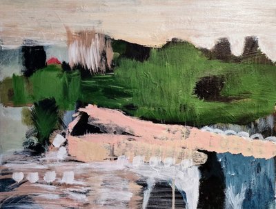 Paisaje abstracto y sereno de Joackim Schou Dahle