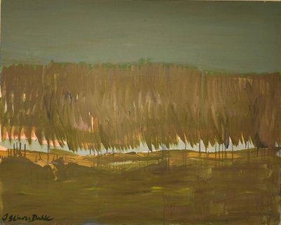 Extenso paisaje pantanoso de Joackim Schou Dahle