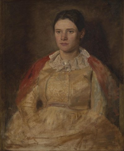 Agnete Skovgaard, nacida Lange, esposa del artista de Joakim Frederik Skovgaard