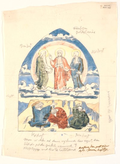 La transfiguración en la montaña de Joakim Frederik Skovgaard