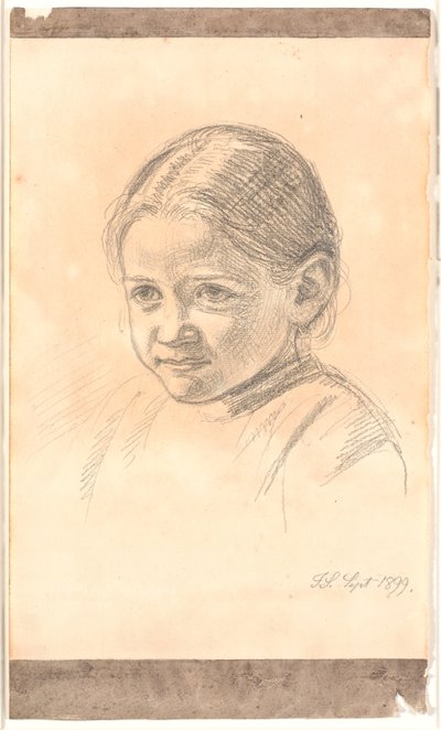 Retrato de Eline Skovgaard de Joakim Frederik Skovgaard