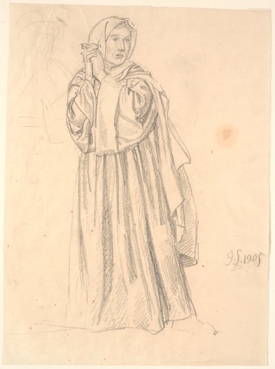 Mujer de pie de Joakim Frederik Skovgaard