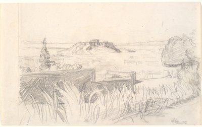 Vista hacia la Acrópolis de Joakim Frederik Skovgaard