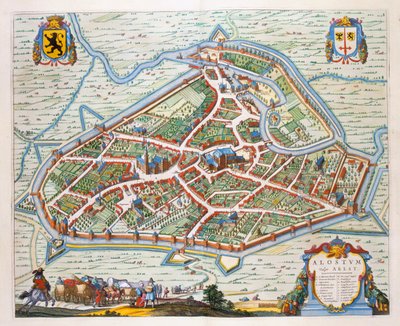 Aalst, 1649 de Joan Blaeu