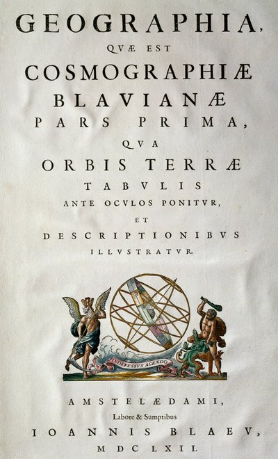 Atlas Maior, sive cosmografphiae Blaviana, atlas de Joan Blaeu de Joan Blaeu